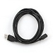 Кабель USB 2.0 Pro Cablexpert CCP-mUSB2-AMBM-10, AM/microBM 5P, 3м, экран, черный, пакет