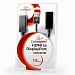 Конвертер HDMI->DisplayPort Cablexpert DSC-HDMI-DP HD19M+USBxHD20F черный