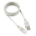 Кабель USB 2.0 Gembird CC-USB2-AMBM-6 AM/BM 1.8м белый