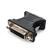 Переходник VGA-DVI-I Cablexpert A-VGAM-DVIF-01 15M/25F черный 