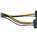 Разветвитель питания Cablexpert CC-PSU-83 2xSATA->PCI-Express 8 pin