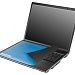 Коврик для мыши Defender тканевый Notebook microfiber 300х225х1.2 мм серый и голубой