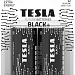 Батарейки Tesla Black D+ Alkaline D LR20 блистер 2 шт