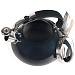 Чайник со свистком Endever Aquarelle-309 черный 3л