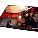 Коврик для мыши Гарнизон GMP-205 рисунок- "дракон" размеры 437х350х3мм ткань+резина оверлок