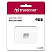 Флеш карта microSD 4GB Transcend microSDHC Class 10 (без адаптера) TLC