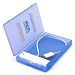 Внешний корпус 2.5" SATA HDD/SSD AgeStar SUBCP1 (BLUE) USB2.0 пластик синий безвинтовая конструкция