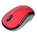 Мышь беспроводная Gembird MUSW-270, 2.4ГГц, красный, 3 кнопки,1000DPI