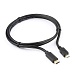 Кабель USB Cablexpert CCP-USB2-mBMCM-1M USB2.0 microBM/USB Type-C 1м черный