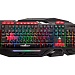 Клавиатура XtrikeMe GK-901 черный USB 7 цветная RGB подсветка 21 дополнительная клавиша длина кабеля 1.6 м
