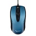Мышь Gembird MOP-405-B синий USB объемный цвет бесшум клик 2 кнопки+колесо кнопка 1000 DPI кабель 1.45м блистер
