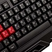 Клавиатура XtrikeMe KB-301 USB черный выделенные клавиши "↑←↓→" и  "WASD" длина кабеля 1.5 м 