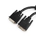Кабель DVI-D single link Cablexpert CC-DVI-BK-6 19M/19M 1.8м черный экран феррит.кольца