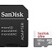 Флеш карта microSD 128GB SanDisk microSDXC Class 10 Ultra Android (SD адаптер) 80MB/s - Tablet Packaging