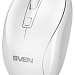 Мышь беспроводная SVEN RX-255W белая (2.4 GHz, 3+1кл. 800-1600DPI, цвет. картон)