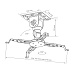Кронштейн для проекторов Kromax PROJECTOR-10 grey до 20 кг