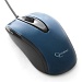 Мышь Gembird MOP-405-B синий USB объемный цвет бесшум клик 2 кнопки+колесо кнопка 1000 DPI кабель 1.45м блистер