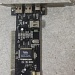 Контроллер PCI FireWire VIA VT5471B чип VT6306, 2x ext 6-pin, 1x ext 4-pin, 1x int 6pin, до 400Мб/с, OEM