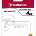Флеш накопитель 4GB Transcend JetFlash 370 USB 2.0 белый