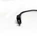 Кабель USB для зарядки microUSB устройств 20см черный