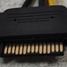Переходник питания SATA(F) - 6 pin видеокарта