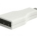 Переходник Mini DisplayPort(M) ->DisplayPort (F) VCOM [CA805]