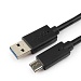 Кабель USB Cablexpert CCP-USB3-AMCM-1M USB3.0 AM/USB Type-C 1м черный